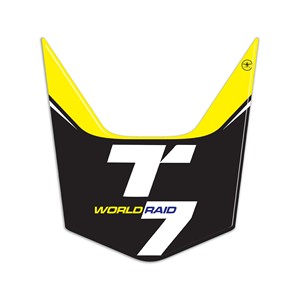 สติกเกอร์หางรถจักรยานยนต์สีเหลือง3D Yamaha Tenere 700 World RAID 2022-24การออกแบบ3D ที่เข้ากันได้ - Product Image 1