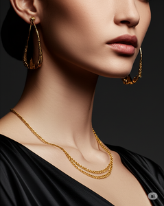 Haute Qualité Certifié Minimaliste Lien Chaîne Collier Femmes Unisexe Moderne Or Rhodium Plaqué Pendentif Usage Quotidien Bijoux Cadeau - Product Image 6