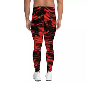 Leggings de sport pour homme à taille haute, sans couture, coupe ajustée, respirants, à séchage rapide, longueur intégrale, très vendus - Product Image 5