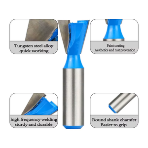 1/4 \ "Shank tungsten carbide <span class=keywords><strong>dovetail</strong></span> Router bit chính xác chế biến gỗ cắt cho ngăn kéo tủ hộp khớp OEM ODM hỗ trợ - Product Image 3