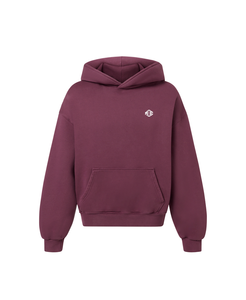 Y2K 100% coton polaire pull à capuche pour femme poids lourd 500gsm Logo personnalisé broderie bouffée impression goutte épaule hiver - Product Image 1