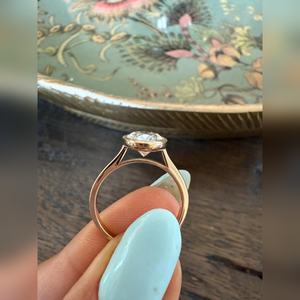 Anillo de Diamante de Laboratorio con Corte Ovalado de 3.00CT, Precio de Fábrica, VVS1 VVS2, Joyería de Compromiso y Boda, Envío Global - Product Image 2