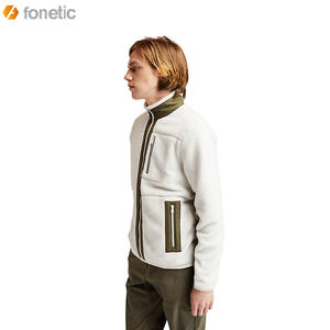 2022 manteau d'hiver long léger pour hommes sur mesure Sherpa flanelle à capuche col montant épaisseur mince maintenant en vente - Product Image 5