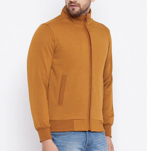 Chaqueta bomber de poliéster 100% para hombre de tendencia superior con cuello levantado para suministro al por mayor de invierno - Product Image 2