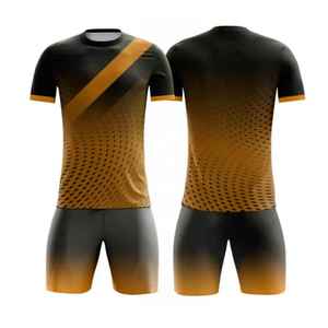เสื้อฟุตบอลแบบ OEM รุ่นใหม่ล่าสุด คุณภาพพรีเมียม สีพื้น ทนทาน - Product Image 4