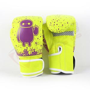 Blanked-OEM Niños Bebés-niñas-niños Perforación-entrenamiento Niños-lucha Mitts-grappling Guantes de boxeo de cuero de vaca - Product Image 5