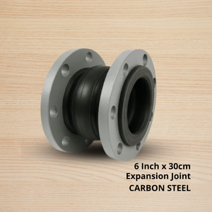 Conector Flexible de acero al carbono con brida PN40 de 6 pulgadas de la mejor calidad, junta de expansión de 300mm para sistemas de tuberías industriales - Product Image 1