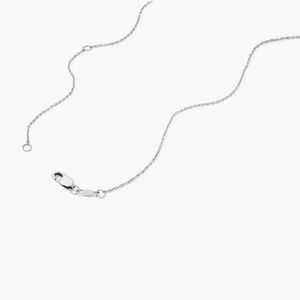 Collar con Colgante de Diamantes en Oro Sólido de 18 Quilates, Corte Múltiple, Elegante y Lujoso - Product Image 2