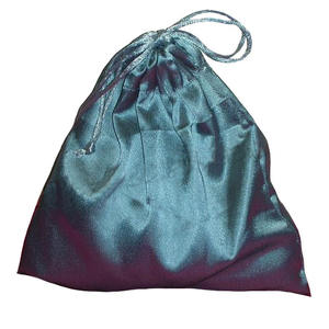 Venta caliente de la fábrica directa al por mayor de logotipo personalizado de alta calidad de satén de seda bolsas de polvo para bolsos de satén bolsa con cordón - Product Image 1