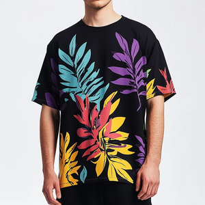 T-shirt en coton de qualité supérieure pour homme, t-shirt uni, tissu doux, vêtement basique, fournisseur OEM - Product Image 3