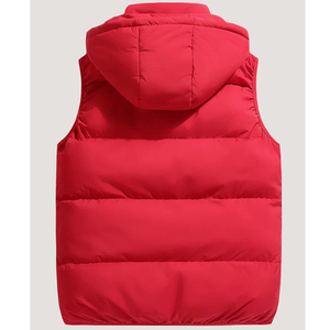 KADIA KIC-045 Gilet matelassé sans manches, style formel, couleur unie, 100% polyester, collection hiver, multi-poches, respirant, unisexe - Product Image 3