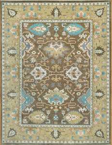 Premium Hand Knotted Oushak Wool Rug Eco-friendly Non-Slip Washable Soft Low Pile 100% Wool Home Floor Highly Durable <b>Kitchen</b> - Product Image 3