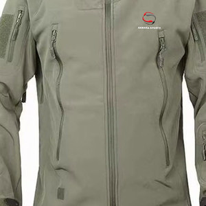 Veste Softshell légère, fabriquée sur mesure, imperméable, prix de gros, fournisseur d'usine, veste d'hiver Softshell pour homme - Product Image 6