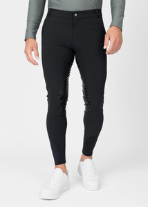 Pantalones de Equitación para Hombre, Ajustados, Duraderos, Transpirables, de Tela Elástica, para Montar a Caballo - Product Image 4