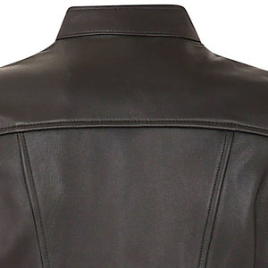 Color personalizado tamaño adulto chaqueta de cuero de las mujeres Nuevo estilo de la calle chaquetas de cuero de manga regular de las señoras - Product Image 5