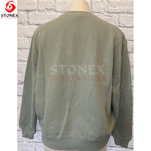 Ropa de Mujer Otoño e Invierno Sudadera Informal de Color Sólido para Mujer Manga Larga Venta al por Mayor - Product Image 2