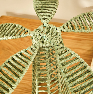 Décoration de palmier en herbe de mer écologique à succès, arbre de coco tissé à la main avec des fibres naturelles, décoration tropicale pour la maison et les vacances - Product Image 5