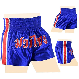 บริการ OEM กางเกงชกมวยไทย MMA มวยปล้ำ คุณภาพสูง ระบายอากาศได้ดี แห้งเร็ว เนื้อผ้านุ่ม สำหรับผู้ชาย - Product Image 4