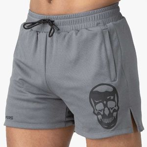 2024 New Summer Men's Fast-Drying Fitness Jogger Running Trousers Beaching <b>Shorts</b> <b>Zip</b> Pocket Solid Mesh Beaching Drawstring - Product Image 3