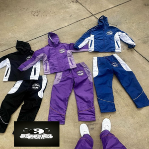 Top Quality Custom Logo Windbreaker Tracksuit Joggers Pants Breathable Hoodie Two Piece Windbreaker Set Tracksuits for <b>Men</b> - Product Image 5