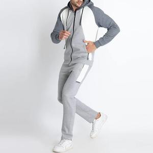 สเวตเชิ้ตมีฮู้ดและสเวตเตอร์สำหรับผู้ชายชุดวอร์ม2ชิ้นแนวสตรีทแบบกำหนดเอง - Product Image 3