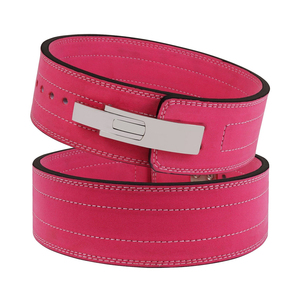 เข็มขัดยก10มม. สุดหรูพร้อมคันโยก, เข็มขัดยกหนังสำหรับยกน้ำหนักอย่างจริงจัง - Product Image 5