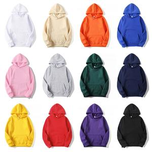 OEM/ODM Custom 100% Cotton 450gsm Thermal Fleece Hoodie Discharge Printing for Winter Season Manufactured 380-500 Gsm <b>Range</b> - Product Image 2