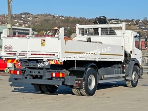 Camión grúa Mercedes-Benz Axor 1828 4x2 usado del 2007 con pluma hidráulica y caja basculante - Product Image 4