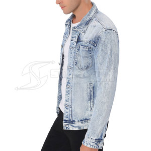 Nouveau Style personnalisé Jeans Veste Pour Hommes Biker Jean Veste Pour Hommes Top Qualité 2023 Jeans Vestes - Product Image 4