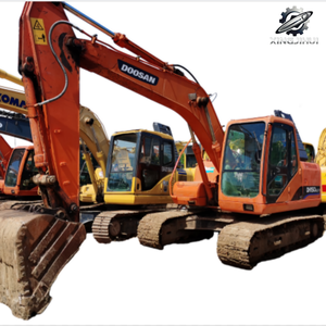 Excavatrice d'occasion Doosan DH150, marque coréenne d'origine, 15 tonnes, taille moyenne, excavatrice sur chenilles en caoutchouc - Product Image 5