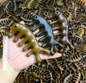 หวีไม้จันทน์ขายดี: วิธีธรรมชาติในการบรรเทาอาการปวดหัวและความเหนื่อยล้า! -บัวสีน้ำเงินเวียดนาม - Product Image 2