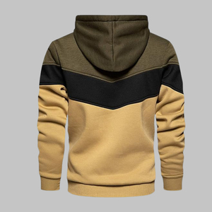 Fabrication conception personnalisée automne vente chaude hommes sweats à capuche décontracté 100% coton poche surdimensionné pull à capuche régulier - Product Image 5