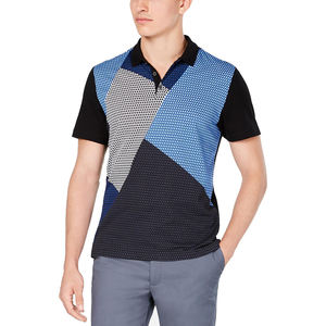 Polo de golf pour hommes T-shirt de polo de sport à manches courtes Tissu à séchage rapide pour les jeux de plein air d'été - Product Image 1