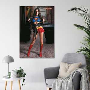 Affiche Megan Fox Superfox, style design moderne, portrait - Product Image 2