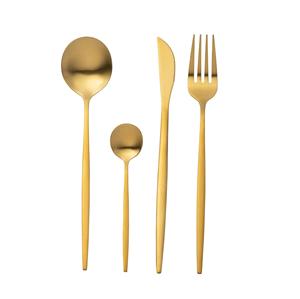 Contemporary Metal <b>Cutlery</b> <b>Set</b> For Modern Home Dining Enhancing Meal Experience With Sleek Metal Appearance - Product Image 1