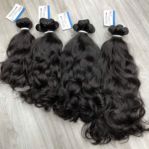 Vente 2025 Cheveux naturels non traités, cuticules alignées, extensions de cheveux humains ondulés naturels du Vietnam, vente en gros, sans perte, sans nœuds - Product Image 4