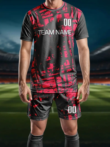 เสื้อฟุตบอลอเมริกันคุณภาพสูงสั่งทำพิเศษ พิมพ์ลายดิจิทัล ระบายอากาศได้ดี ซับเหงื่อ แห้งเร็ว เสื้อทีมครอปท็อปพรีเมียม - Product Image 5