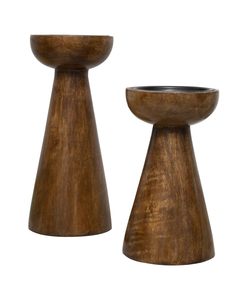 Color blanco brillante Estilo OEM Pilar de madera grueso Soporte para velas Mango Madera Fabricante venta directa de fábrica - Product Image 6