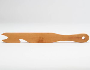 Proveedor directo de fábrica Estante de horno de madera Pull Pusher Covenction Venta más vendida Logotipo personalizado Manija de estante de horno de madera - Product Image 5