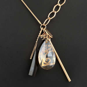 Women's Fancy Chain <b>Locket</b> - Golden - Product Image 1