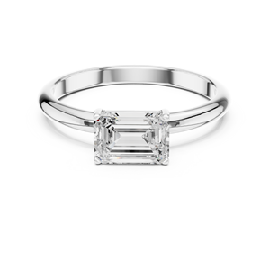 Bague nom couronne personnalisée 14K avec style ethnique diamant cultivé en laboratoire pour femme - Product Image 6