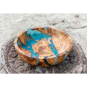 Nuevo cuenco de servicio de resina de diseño único, pieza única para restaurantes planos y Decoración de mesa de cena de hoteles - Product Image 6