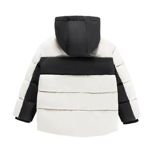 Chaqueta de plumón formal de invierno para hombres y niños pequeños, con cuello alto, a prueba de viento y cálida, con cierre de cremallera. - Product Image 5