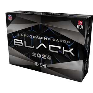 Boîte de collection Panini Black Football Hobby Box 2024, scellée en usine et originale - Product Image 1