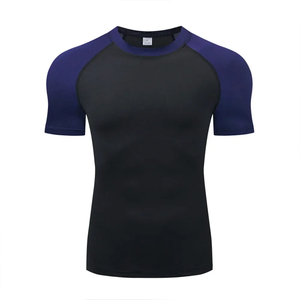 Camiseta Deportiva Unisex 2025, con Logotipo Personalizado, para Entrenamiento, Secado Rápido, Compresión, Transpirable, Protección UV UPF50 - Product Image 1