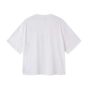 เสื้อยืดแขนสั้นลำลองฤดูร้อนแบบสั่งทำได้ หลายสี ขนาดใหญ่พิเศษ 300 กรัม ผลิตจากผ้าฝ้ายออร์แกนิค 100% ขายส่งแบบดรอปชิปปิ้ง - Product Image 1