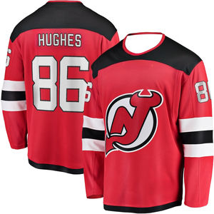Camiseta de Hockey de Manga Larga para Hombre, Camiseta con Estampado 3D de los Devils de Nueva York con el Logotipo de Hughes 86, Camiseta Interior para Otoño e Invierno, Estilo Harajuku - Product Image 5
