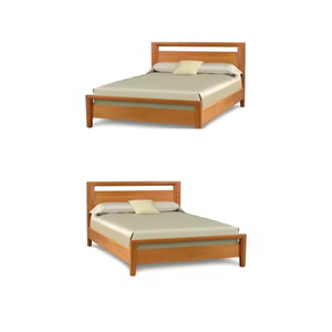 Lit en bois aux conceptions modernes et simples Meubles de chambre à coucher de haute qualité au prix de gros direct d'usine - Product Image 5