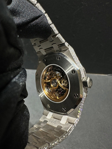 Relojes de Lujo con Incrustaciones de Moissanita, Probados con Diamantes, Plata 925, VVS, para Hombre - Product Image 5