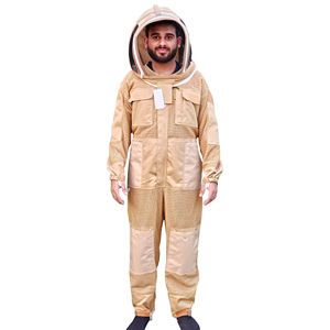 Best Beekeeping <b>Suit</b> Apparel <b>Full</b> <b>Body</b> <b>Suit</b> Cotton Orange Colour Coverall <b>Suit</b> Lightweight and Durable Perfect for Bee Farms - Product Image 6